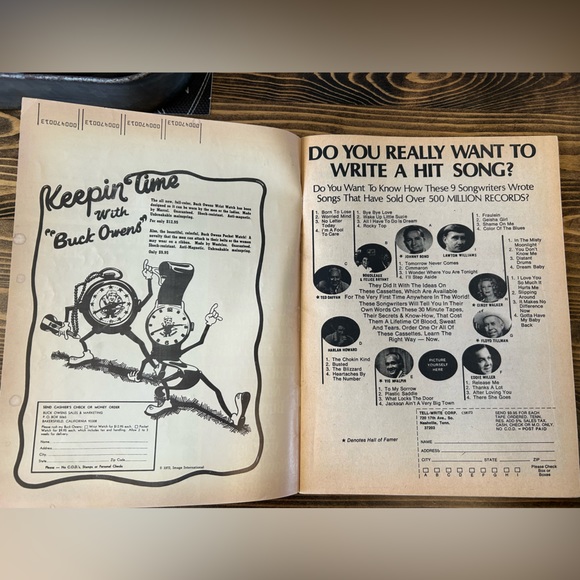 Vintage Country Song Roundup Magazine - Picture 2 of 6